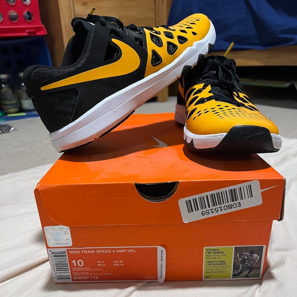 Nike Pittsburgh Steelers Speed 4 AMP